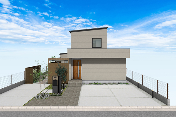 日興ホームが発売 庭を一体設計する注文住宅