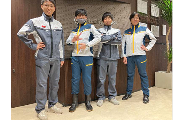 塗装・建築の中電工業 新作業服を導入
