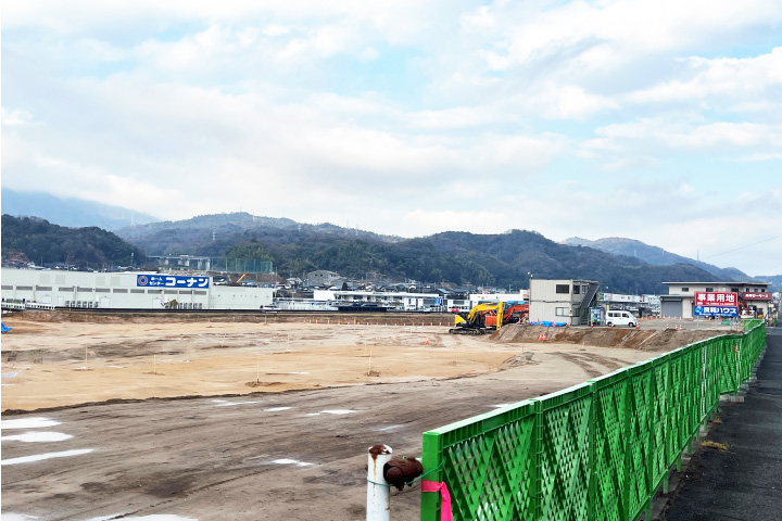 良和ハウス 石内に商業施設を計画 1.5㌶開発しスーパーなど誘致、27年秋開業へ