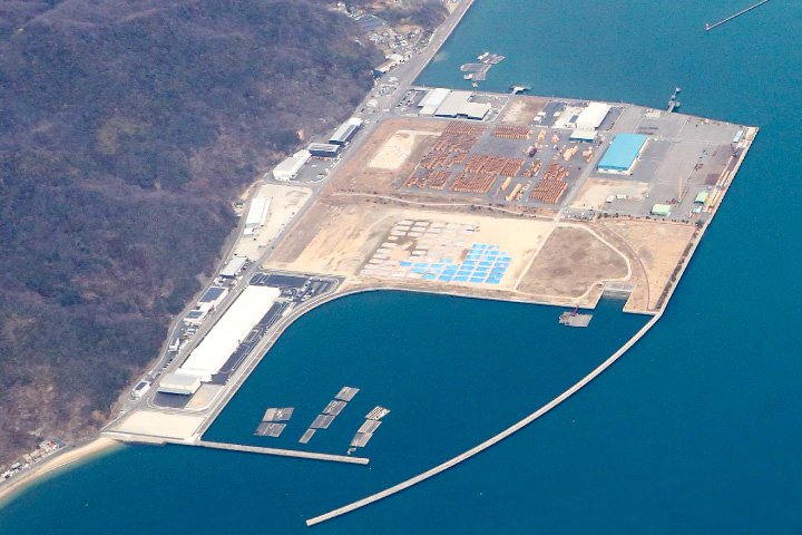 呉市 RORO船誘致へ泊地を拡充整備