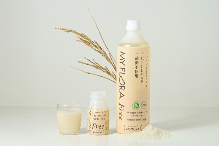 野村乳業が低FODMAP 腸にやさしい乳酸菌飲料発売