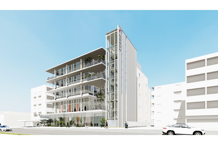 呉信用金庫 広中央支店の建て替え2月着工へ 5階建5千㎡超、本部事務部など移転