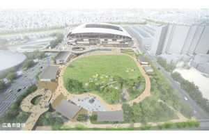 サカスタ東西の広場整備
