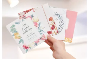 婚礼贈答品のファルベ　顔合わせ時の冊子印刷