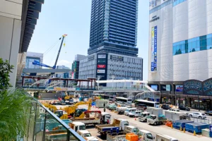 広島駅南口開発　目的性に着目